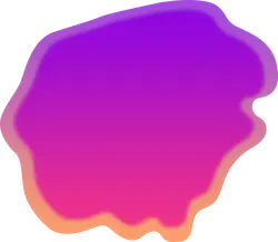 Abstract Shape - gradient - purple - Transparent Layer PNG