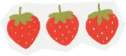 fruit - Strawberry - Curated PNG