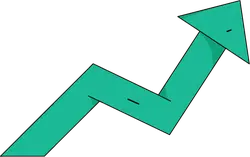 Green Arrow - abstract art - High Resolution PNG