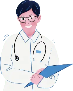 Doctor in White Coat - folder - High Resolution PNG