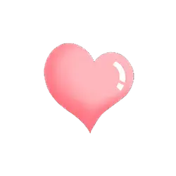 Pink Heart Emoji - Free for Commercial Use PNG