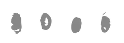 Number Zero - gray - Free PNG