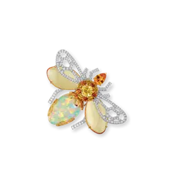 Bee Brooch - jewellery - Transparent Layer PNG