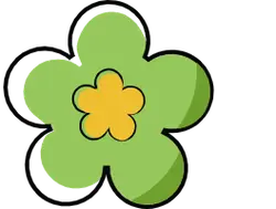 Clover - green - Transparent Background PNG