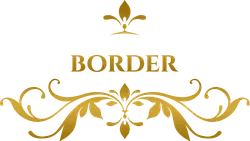 Border - gold - PNG
