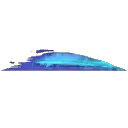 Blue Triangle - Transparent Layer PNG