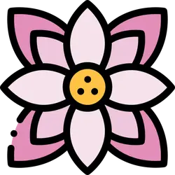 Pink Flower - High Quality PNG - simple