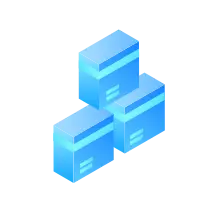 Blue Cubes - Recommended PNG