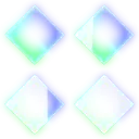 Colorful Diamond Patterns - geometric shapes - No Background PNG