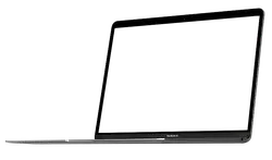 MacBook Air - lightweight - laptop - Transparent Background PNG