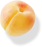 Peach - fresh - No Background PNG