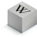 W Logo Cube - logo - Transparent Layer PNG