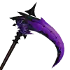 Purple Scythe - game - No Background PNG