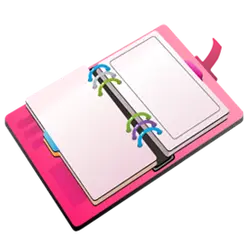 Pink Folder - office - Free PNG