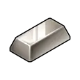 Silver Bar - precious metal - Transparent Layer PNG