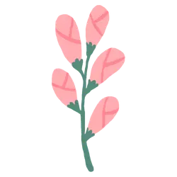 Pink Flowers - growth - flowers - Transparent Layer PNG