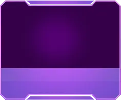 Purple Background Frame - gradient - No Background PNG
