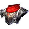 Red Bandana Warrior - red bandana - Transparent Background PNG
