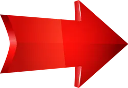 Red Arrow - logo - direction - No Background PNG