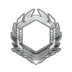 Silver Hexagon Emblem - logo - High Resolution PNG