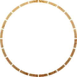 Circular Decoration - minimalistic - PNG