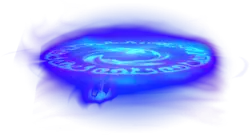 Blue Light Ring - Transparent Background PNG
