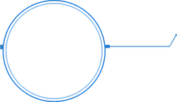 Blue Circle - Recommended PNG