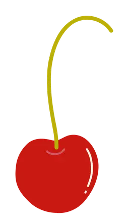 Cherry - shiny - Transparent Layer PNG