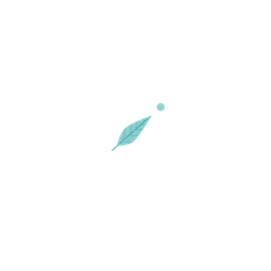 Blue Leaf - leaf - simple - Lossless PNG