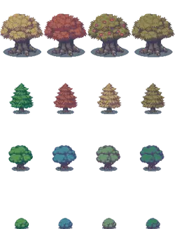 Pixel Tree - Recommended PNG