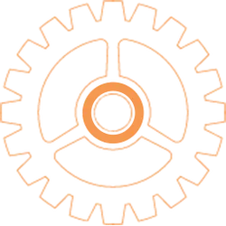 Gear - rotation - orange - No Watermark PNG