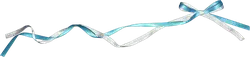 Ribbon Bow - blue - Free PNG