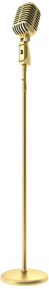 Vintage Microphone - performance - recording - PNG Images