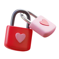 Heart Locks - Designer Recommended PNG