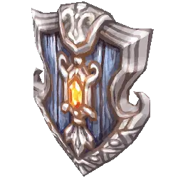 Blue Shield - jewel - PNG