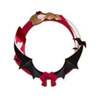 Red and Black Ring Decoration - red - High Resolution PNG