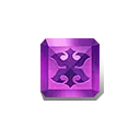 Purple Gemstone - mysterious - Transparent Background PNG