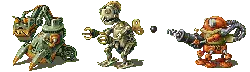 Mechanical Being 1、Mechanical Being 2、Mechanical Being 3 - machinery - PNG