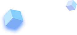 Blue Cubes - minimalistic - No Background PNG