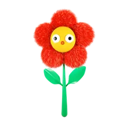 Red Flower Cartoon Character - red - Free Download PNG