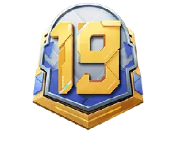 Number 19 Badge - shield - Free PNG