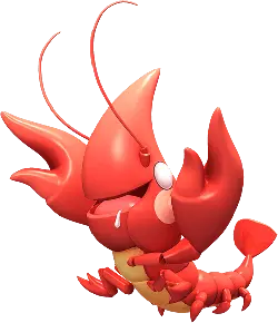 Red Lobster - animation - No Watermark PNG