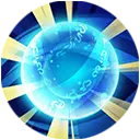 Blue Energy Sphere - technology - halo - Transparent Background PNG